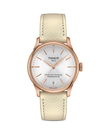 Tissot Chemin des Tourelles Powermatic 80 Watch, 34mm
