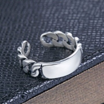 925純銀戒指銀飾-簡約時尚復古造型母親節生日情人節禮物男女飾品73dx14【獨家進口】【米蘭精品】