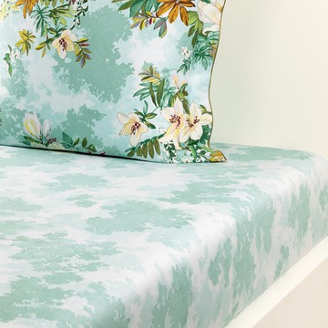 Yves Delorme Panorama Fitted Sheet, Full