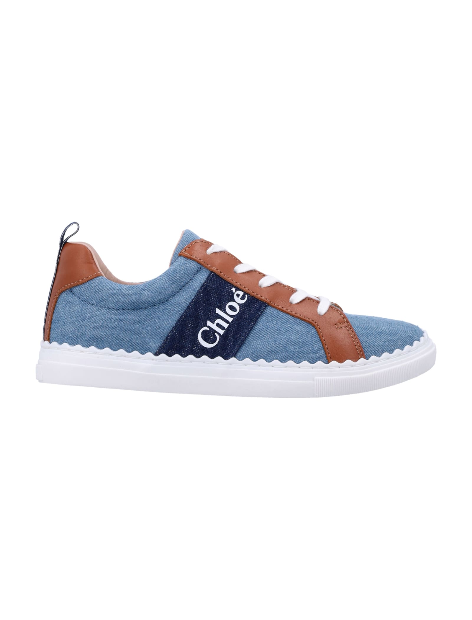 Chloé Denim Sneakers