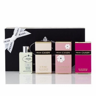 アウトレット☆送料無料】 PRADA SET PERFUMES MINI PRADA 4個