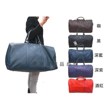 Cosa 旅行袋大容量進口防水防刮皮革