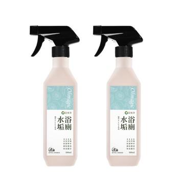 【歐美淨】植萃酵素浴廁水垢清潔劑500ml 2入組(浴廁清潔劑/污垢清潔劑)