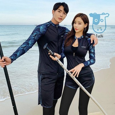 レディース 上下セット 水着 ラッシュガード ペアルック メンズ 長袖 カップル レギンス ダイビング 通販 Lineポイント最大get Lineショッピング