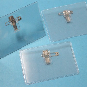 附夾識別證套 壓克力出入夾 (小一點.S10)/一盒100個入(定9) 名牌套 板套 -珍【APP滿額下單10%點數(單一帳號最高1000點)】4/30止