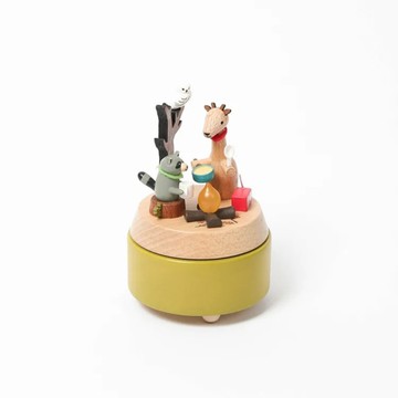 知音JEAN Wooderful life 迷你轉盤音樂鈴-歡樂營火(1060624)