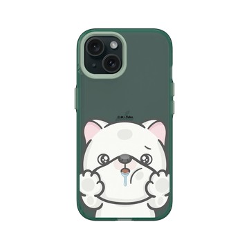 iPhone 15 Clear 憂墨綠 - 嗨小強 Hi John - 看玻璃