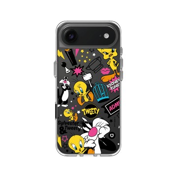 iPhone Air Clear Case（相機按鈕） 透明 - 樂一通 Looney Tunes - 搗蛋系列-崔弟