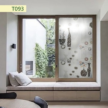 【Homemake】45*200cm DIY彩繪自黏玻璃窗貼 -1入_GH-T093 (防曬/遮陽/玻璃貼/保護隱私/美化佈置)