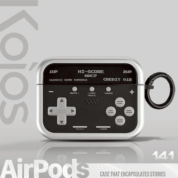 【Koios】復古遊戲機造型磨砂耳機殼 Airpods 4 3 2 Pro2 Pro 保護殼 耳機殼 防摔 保護殼