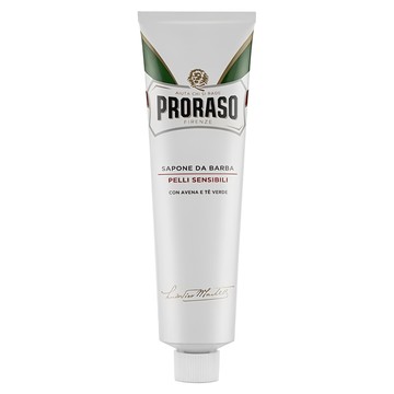 PRORASO 敏感肌刮鬍膏 植萃綠茶 白標  150ml  1個