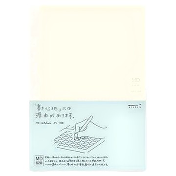 日本 MIDORI MD 筆記本 A5 L方眼 21 x 14.8 cm  米白色  1本