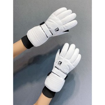 專業滑雪手套內膽女男單雙板冬季加絨防水防寒保暖騎行摩托車觸屏