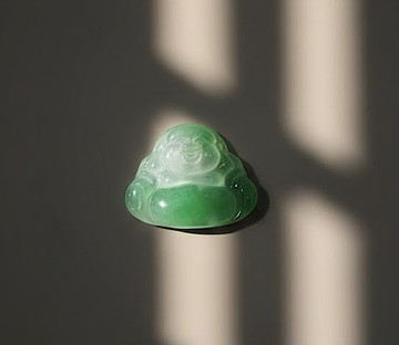 飄陽綠翡翠彌勒佛 | 天然緬甸玉A貨翡翠 | 送禮