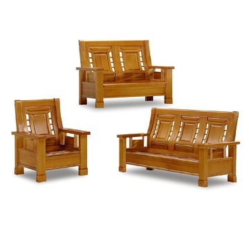 ASSARI-孟浩然樟木1+2+3人座沙發