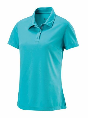 【【蘋果戶外】】零碼出清 荒野 W1621-67 湖水綠 女 疏水紗素色短袖POLO衫 吸濕排汗 運動上衣 休閒 運動 快乾透氣 輕薄舒適 WildLand