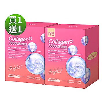 【m2 美度】超能膠原水光飲(8入/盒)x2盒