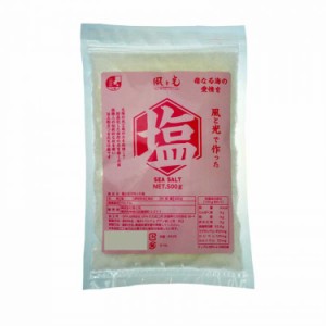 風と光　風と光で作った塩 500g×20  （送料無料）直送