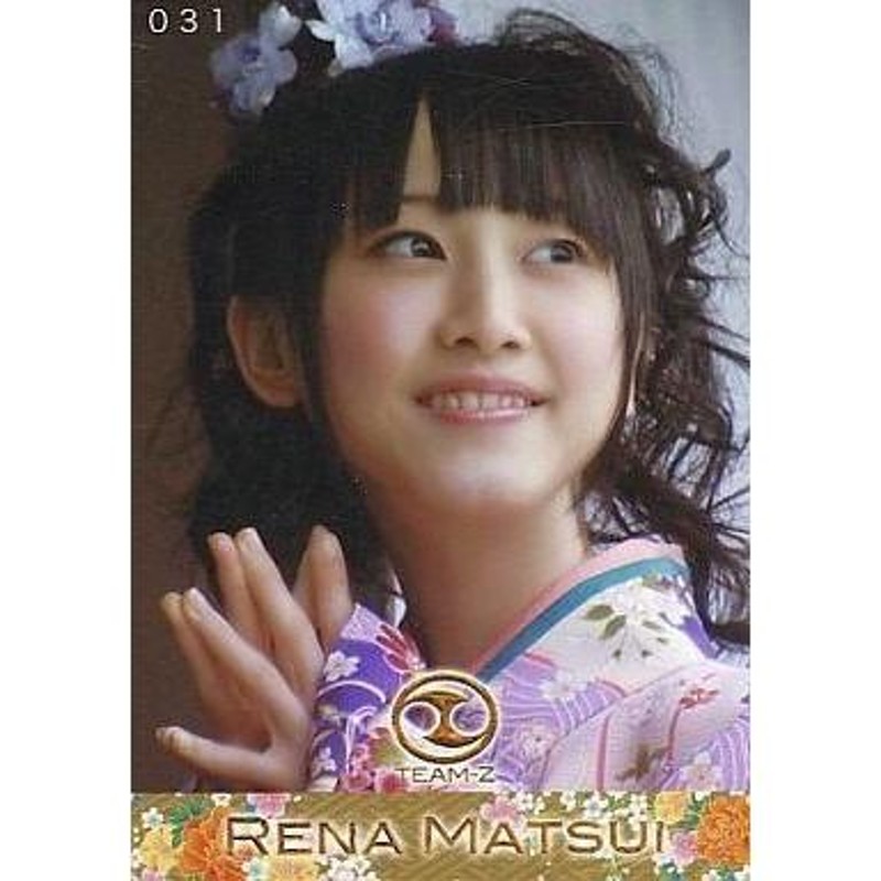 中古生写真(AKB48・SKE48) 松井玲奈/031/顔アップ/ぱちんこ銭形平次 