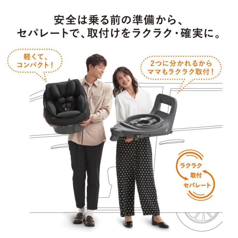 コンビ ホワイトレーベル THE S ISOFIX エッグショック ZC-690 通販