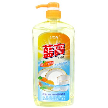 藍寶 洗碗精-清爽柑橙薄荷香 1000g【康鄰超市】