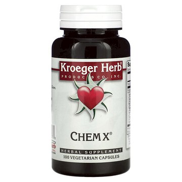 Kroeger Herb Co, Chem X，100 粒素食膠囊