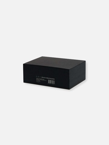 GBH HOME BLACK MEMO BLOCK