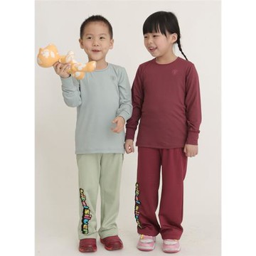 ▼限時特惠價▼【Vital Silver 銀盾 】日本機能中空快乾保暖刷毛男女童長褲兩件組-(3色)(童款機能保暖蓄熱長褲-台灣製造)