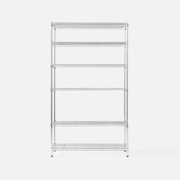 特力屋鍍鉻六層架寬106*深46*高180公分