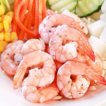 【海之醇】新鮮無膨發蝦仁-6組(100g±10%/包)