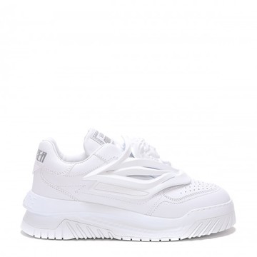Versace - White Leather Odissea Sneakers 41