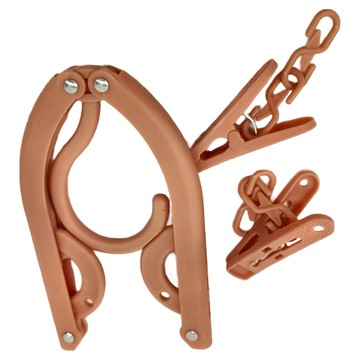 Wild Peak 野峰 折疊衣架  1組  卡其色