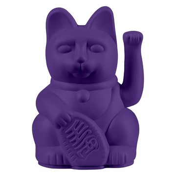 DONKEY 幸運繽紛招財貓 迷你款 深紫色 10cm