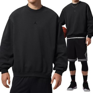 Nike As M J Df Sprt Ssnl Hp Flc Crw 長袖 男款 黑色 大學T IM7798-010