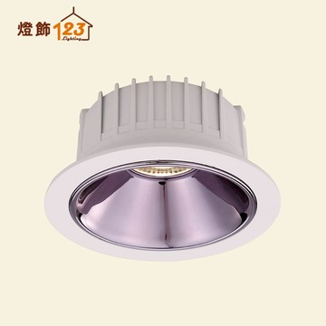 【崁入孔7.5公分】LED 10W 防眩光崁燈 QC-11101K