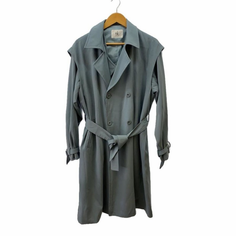 【美品】TKMIXPICE トレンチコート　TAKEO KIKUCHI tk.TAKEO KIKUCHI トレンチコート コート ビッグシルエット