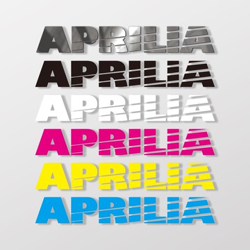 APRILIA/SP/車貼 SunBrother孫氏兄弟 防水貼紙 車貼貼紙
