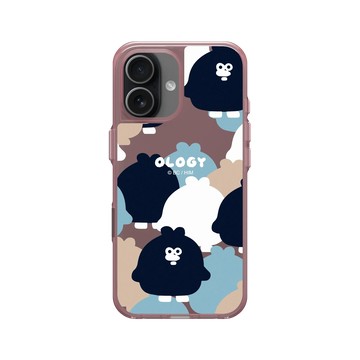 iPhone 17 Clear (相機按鈕) 晶醺玫 - 奧樂雞 Ology - 迷彩雞