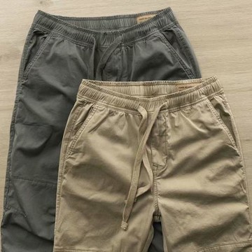 冰絲褲男士潮流寬松束腳九分褲2023夏季薄款工裝帥氣速干休閑褲