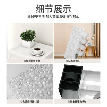 加大加厚抽屜式收納柜子塑料儲物柜寶寶衣柜收納整理箱帶輪五斗柜