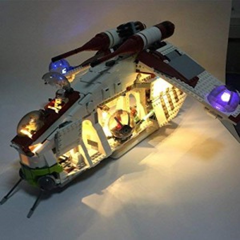 MOC LEGO レゴ クリエイター 75021 05041 互換 スター・ウォーズ リパブリック・ガンシップ LED ライト  キット【海外から直送します】※ | LINEブランドカタログ