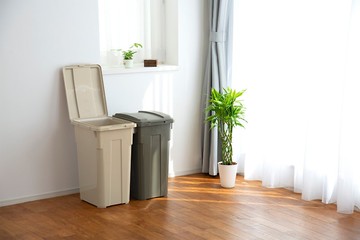 TONBO JOINT掀蓋連結垃圾桶 70L