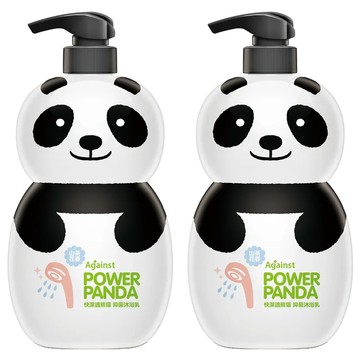 快潔適 貓熊 抑菌沐浴乳 植物系洗淨配方 0%酒精  1L  2瓶