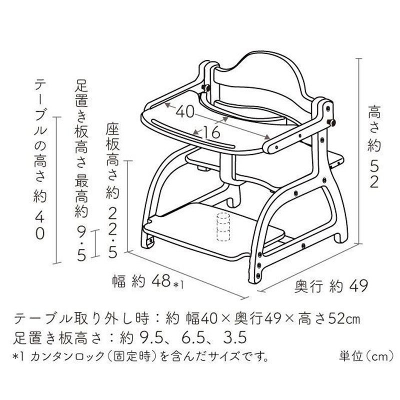 ベビーチェア すくすくローチェア2 II キッズチェア 子供椅子 子供用