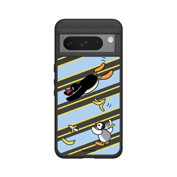 Pixel 8 Pro SolidSuit 黑 - Pingu 企鵝家族 - 跌了一蕉