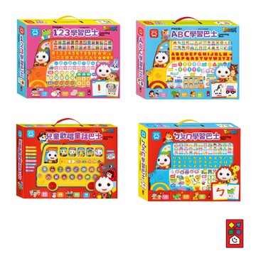 📚三三童趣鋪📚 FOOD超人-ㄅㄆㄇ/ABC/123/歡唱童話 學習巴士 兒童有聲書 兒童繪本 親子學習 情境會話 歌謠