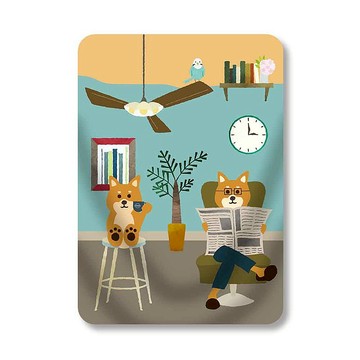 柴犬 毛毯 寵物毯 毯子