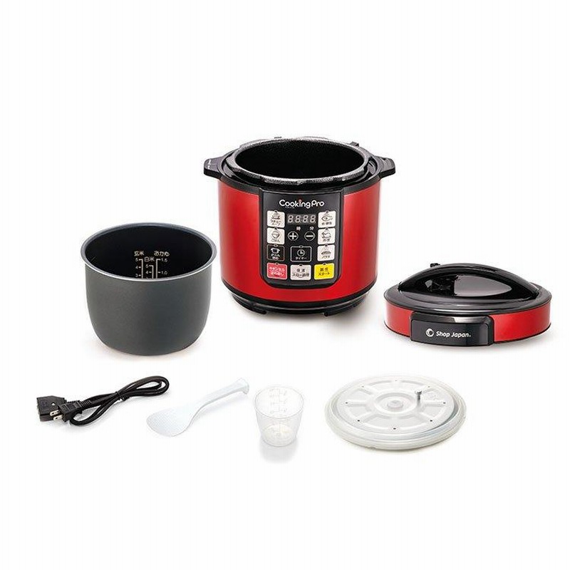 SHOP JAPAN CKP001KD クッキングプロ‼️ 電気圧力鍋「クッキングプロ