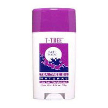 Natural Deodorant TEA TREE, 2.5 OZ by Earth Science