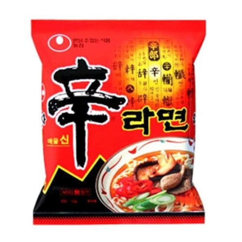 農心 辛ラーメン120g X 10個 韓国食品韓国食材韓国ラーメン インスタントラーメン袋ラーメンラーメン 美味しいラーメン